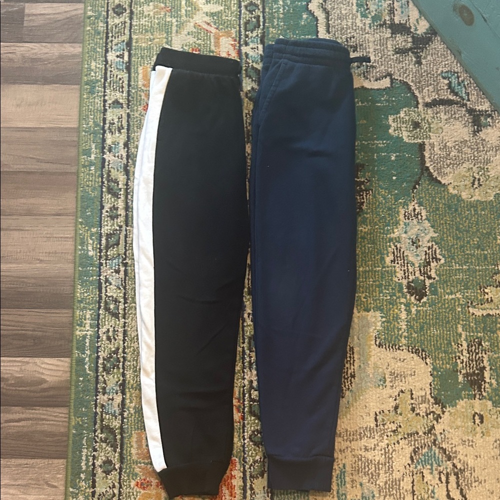The Children's Place Black and Navy Joggers